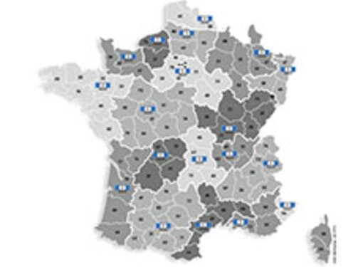 Nos implantations en France