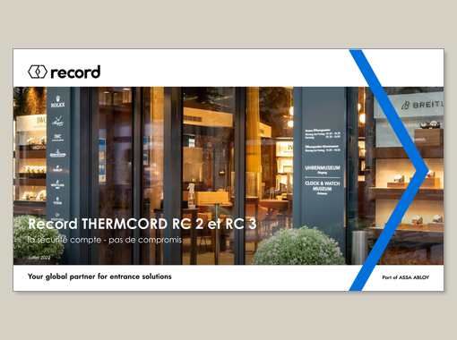 Record THERMCORD RC 2 et RC 3