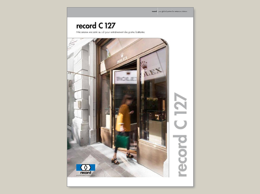 record C 127 – brochure
