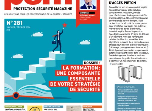 25/01/2024 Mise en lumière de notre entreprise dans les colonnes de Protection Sécurité Magazine !