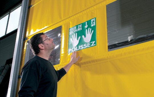 Record Steel Emergency Exit